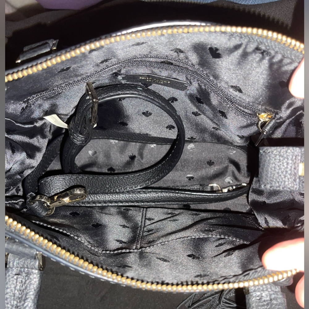 NWOT Kate Spade Black Crossbody leather purse - Picture 5 of 6